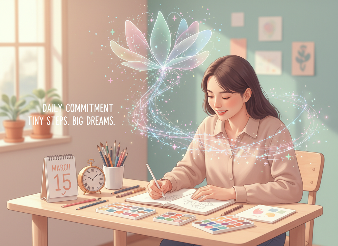 Start Now, Build Your Dream: The Power of Small, Consistent Steps